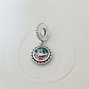 Pandora Florida Exclusive Charm Beach Dangle Charm Travel Pendant